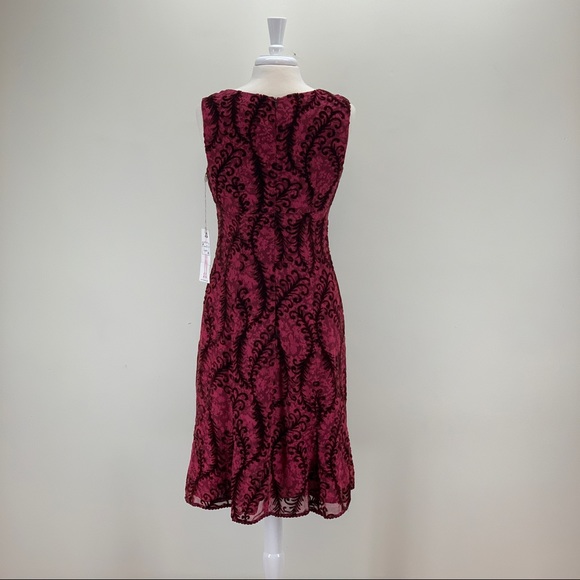 Nanette Lepore Printed Velvet Dress - Picture 6 of 8